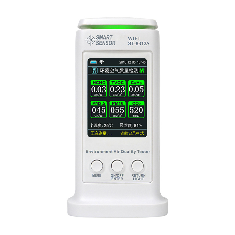 希瑪ST-8312A(WIFI版)環(huán)境空氣質(zhì)量檢測(cè)儀圖片3