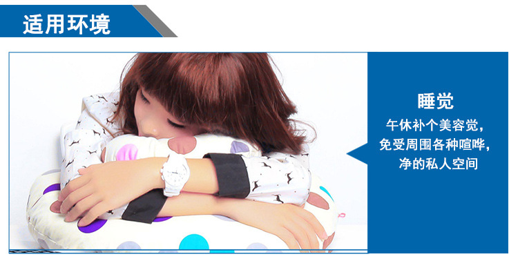 華特7902帶線硅膠防噪音耳塞圖片3