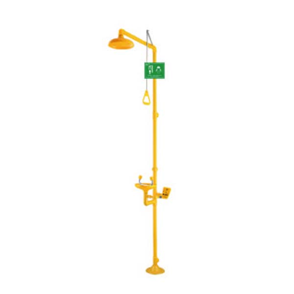 潤旺達WJH0758A黃色復合式洗眼器圖片