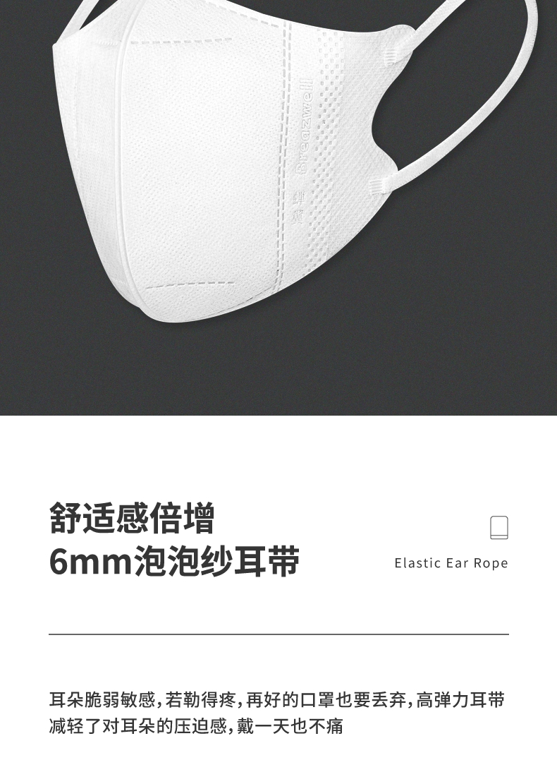 松研Breazwell B31 3d立體一次性口罩圖4