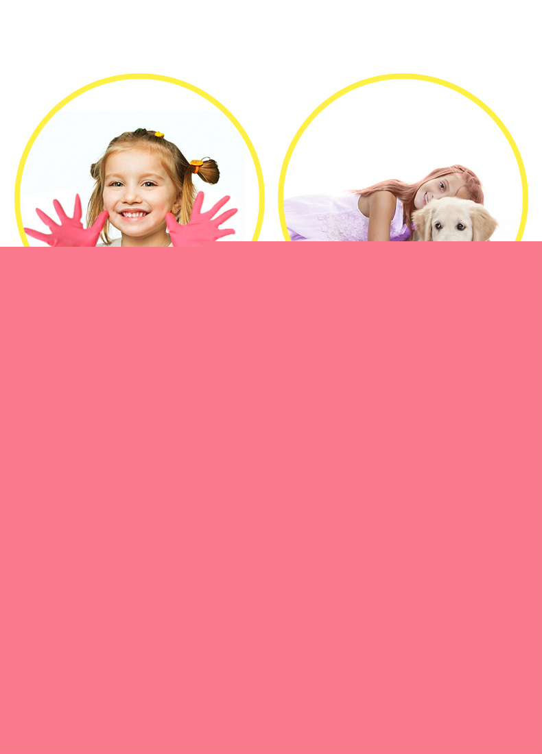 LANON蘭浪WM35-KID魚尾型乳膠手套圖片3