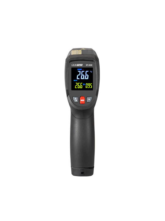 華盛昌DT-833C專(zhuān)業(yè)型工業(yè)雙激光紅外測(cè)溫儀圖片2