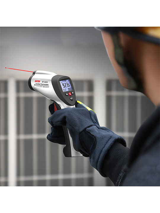 華盛昌DT-8829專業中高溫型紅外線測溫儀圖片2