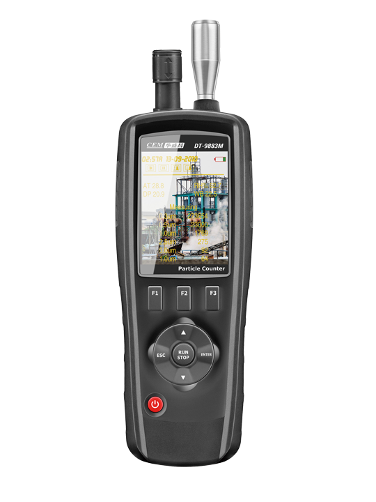 華盛昌DT-9883M八合一PM2.5粉塵顆粒物空氣質量檢測儀圖片1