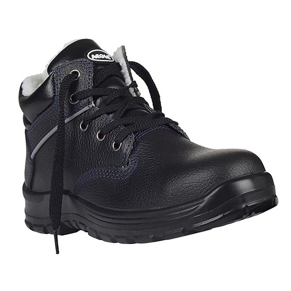 羿科60725118黑色中幫PC頭凱夫拉底絕緣保暖安全鞋圖片