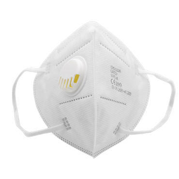 高瑪202+ FFP2折疊式帶閥防塵口罩圖片