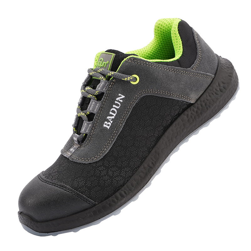 巴盾6511-015透氣防砸防刺穿鋼包頭安全鞋圖片4