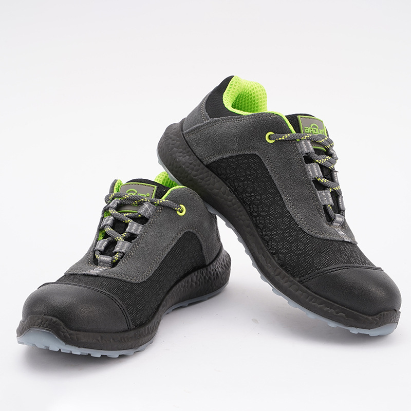 巴盾6511-015透氣防砸防刺穿鋼包頭安全鞋圖片2