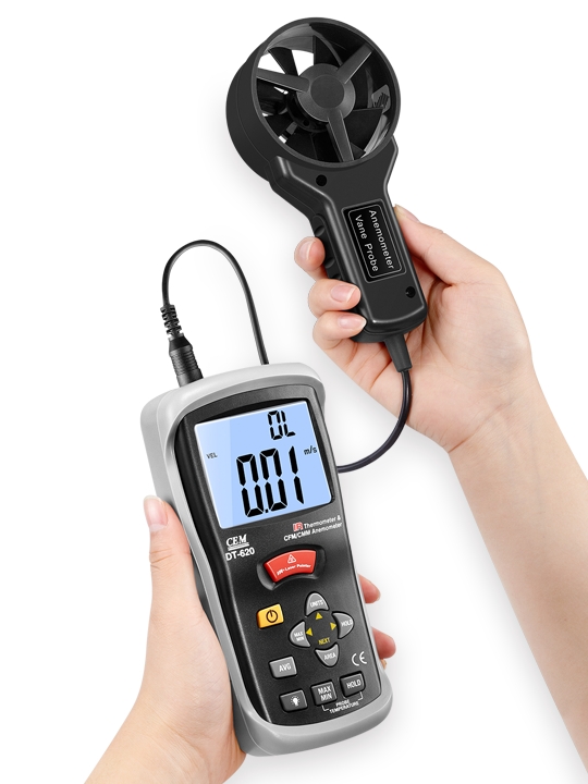 華盛昌DT-619多功能便攜手持式風速儀圖片2