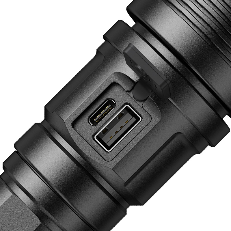 神火Y12可充電鋁合金強光手電筒圖片1