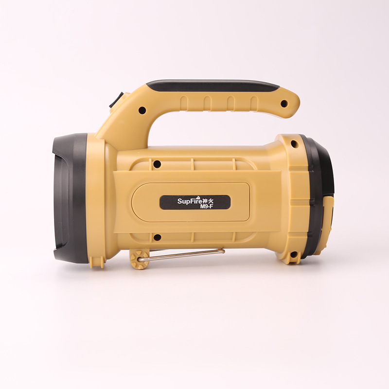 神火M9-F防水USB充電手提式多功能手電筒圖片1