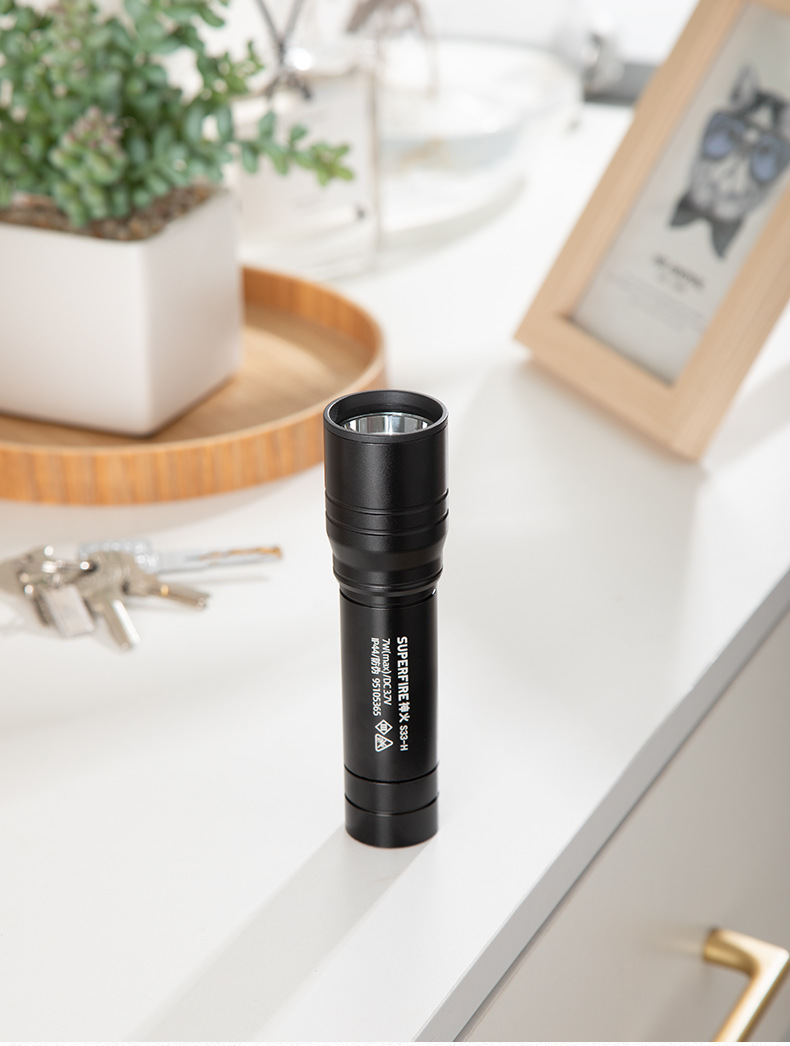 神火S33-H手持便攜強光手電筒圖片2