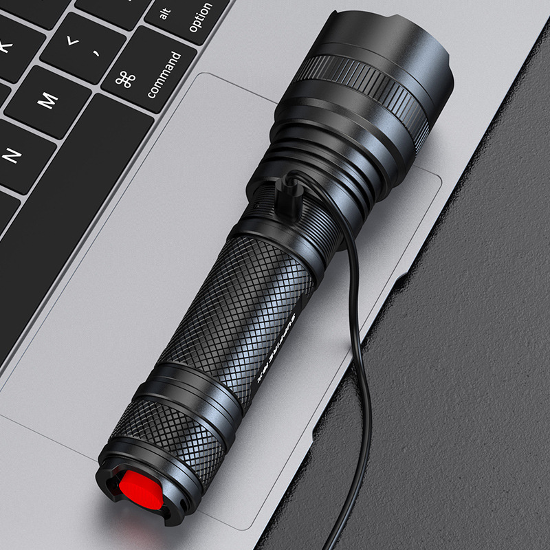 神火L6-G強(qiáng)光36W應(yīng)急防水戶外手電筒圖片3