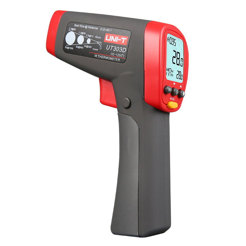 優利德UT303D非接觸手持紅外測溫儀圖片