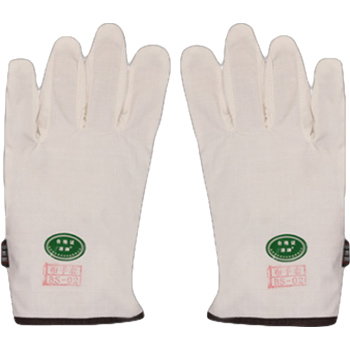 漂牌BS-02一等白帆布手套圖片
