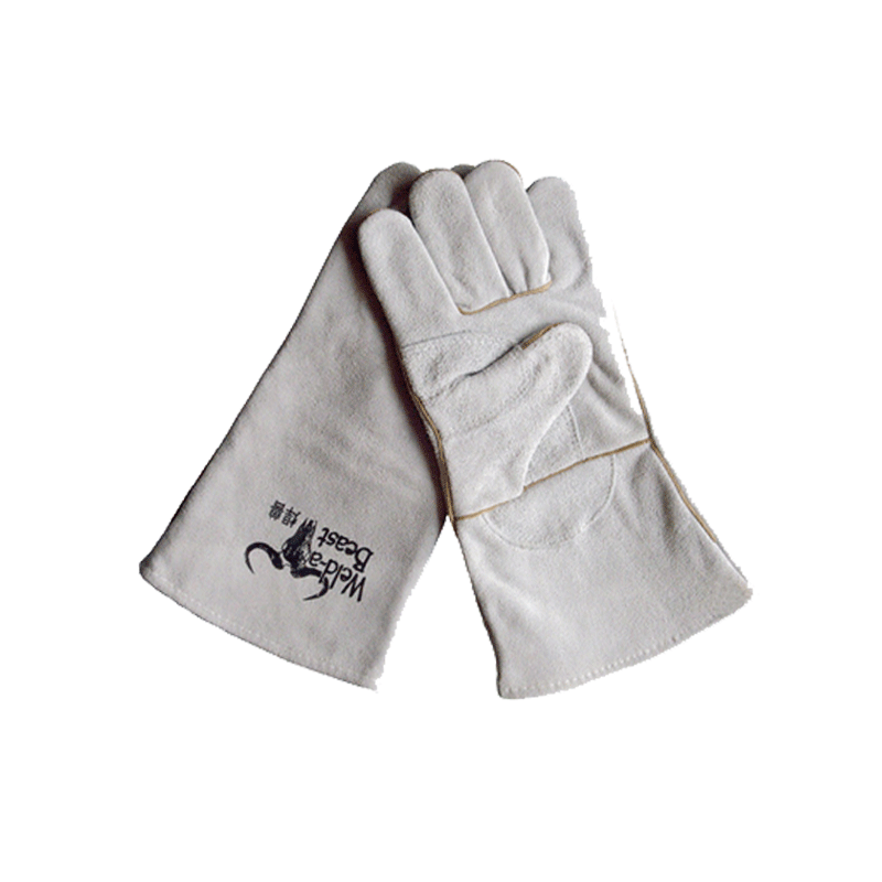 焊獸4152原色二層焊接手套圖片