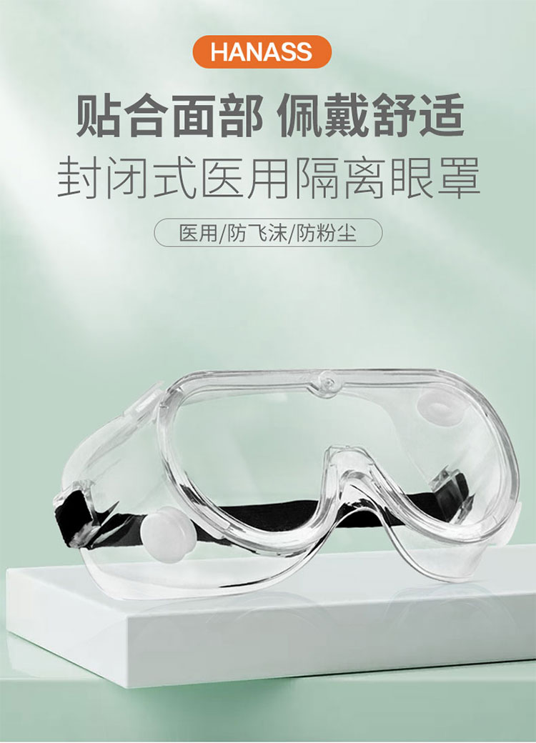 海納斯醫用隔離護目鏡圖片