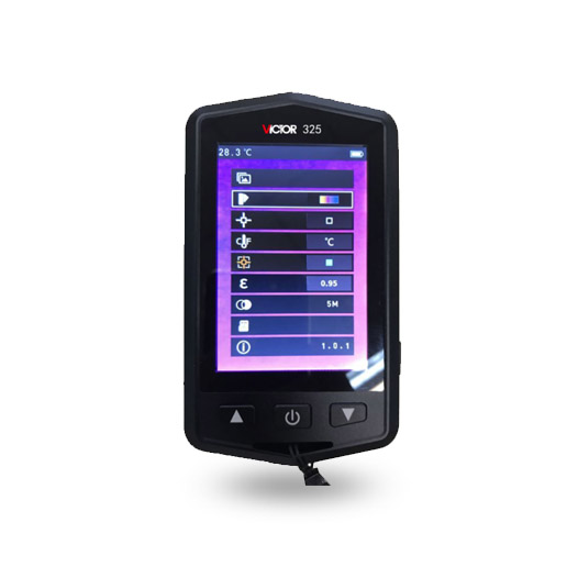 勝利儀器325熱像卡片機(jī)紅外熱成像儀圖片