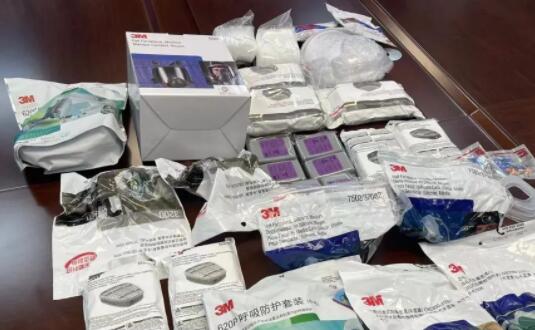 廣東汕頭查獲五處防毒面具制假窩點2