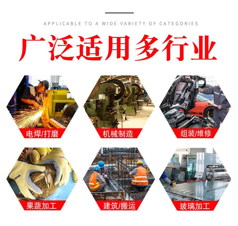 bestop倍護B5064-1升級款芳綸貼皮防割手套圖片5