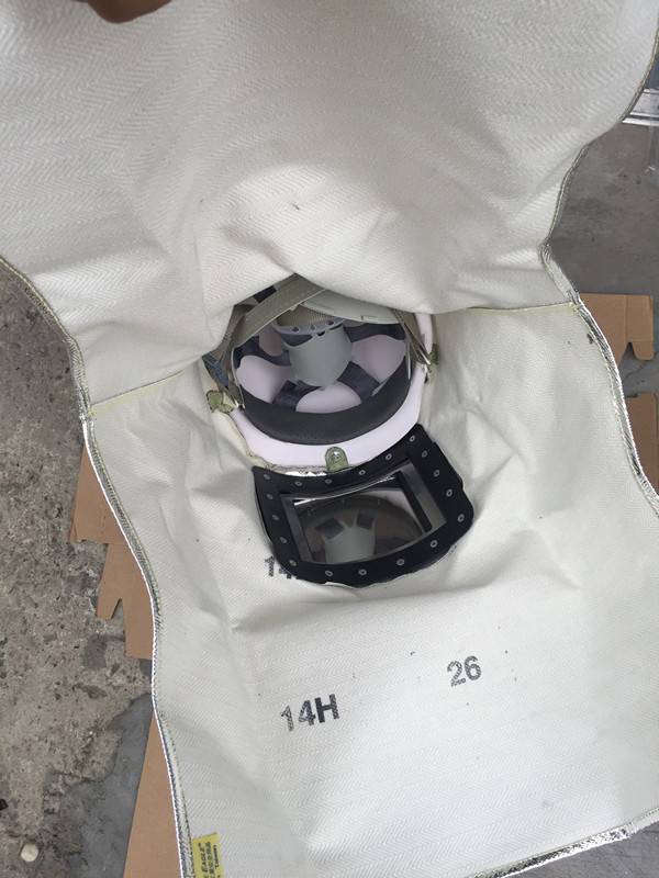 藍鷹AL1C芳綸碳纖鋁箔布隔熱頭罩圖片11