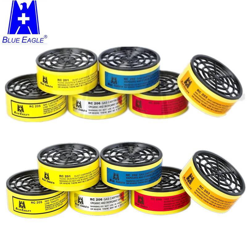 藍鷹NP306橡膠雙濾盒半面罩防毒面具圖片16