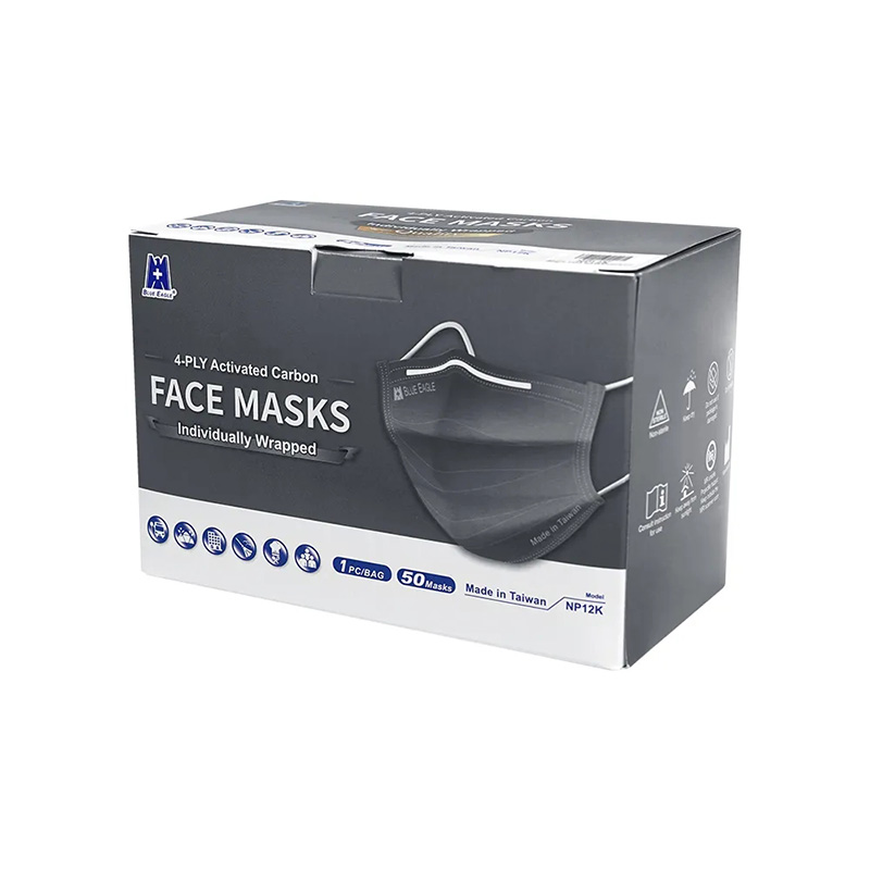 藍(lán)鷹NP12K活性炭一次性口罩圖片3