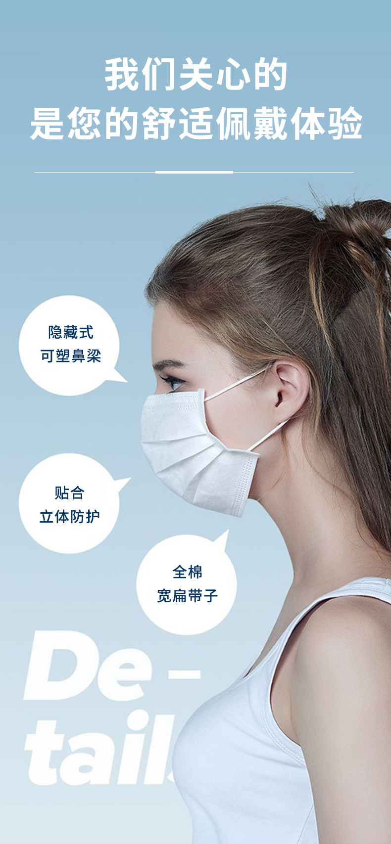 3M7660+耐適康一次性口罩圖片8