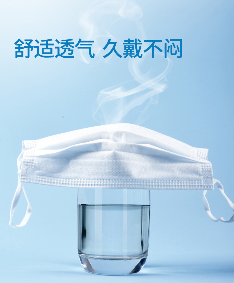 3M7660+耐適康一次性口罩 超小號(hào)5只/袋圖片6
