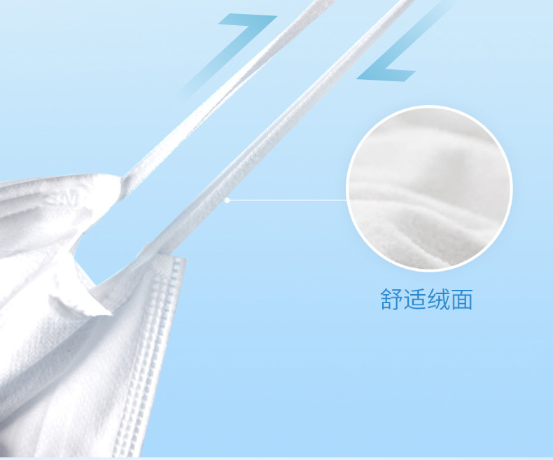 3M7660+耐適康一次性口罩 超小號(hào)5只/袋圖片9