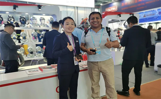 上海誠格亮相133屆廣交會 展高端個人防護產品圖片7