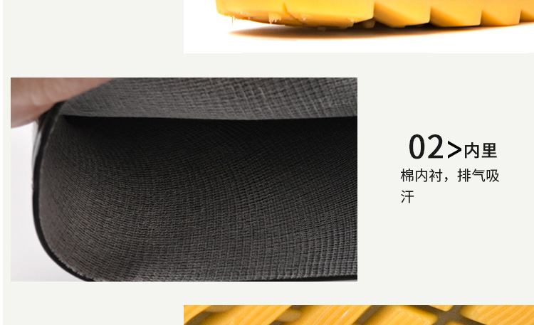 回力807高筒PVC黑色雨靴圖片5