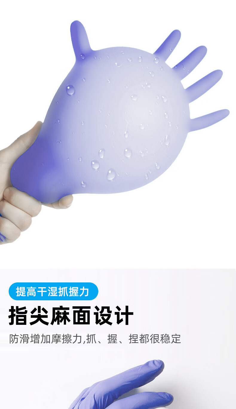 施睿康N900丁腈橡膠檢查手套圖片5