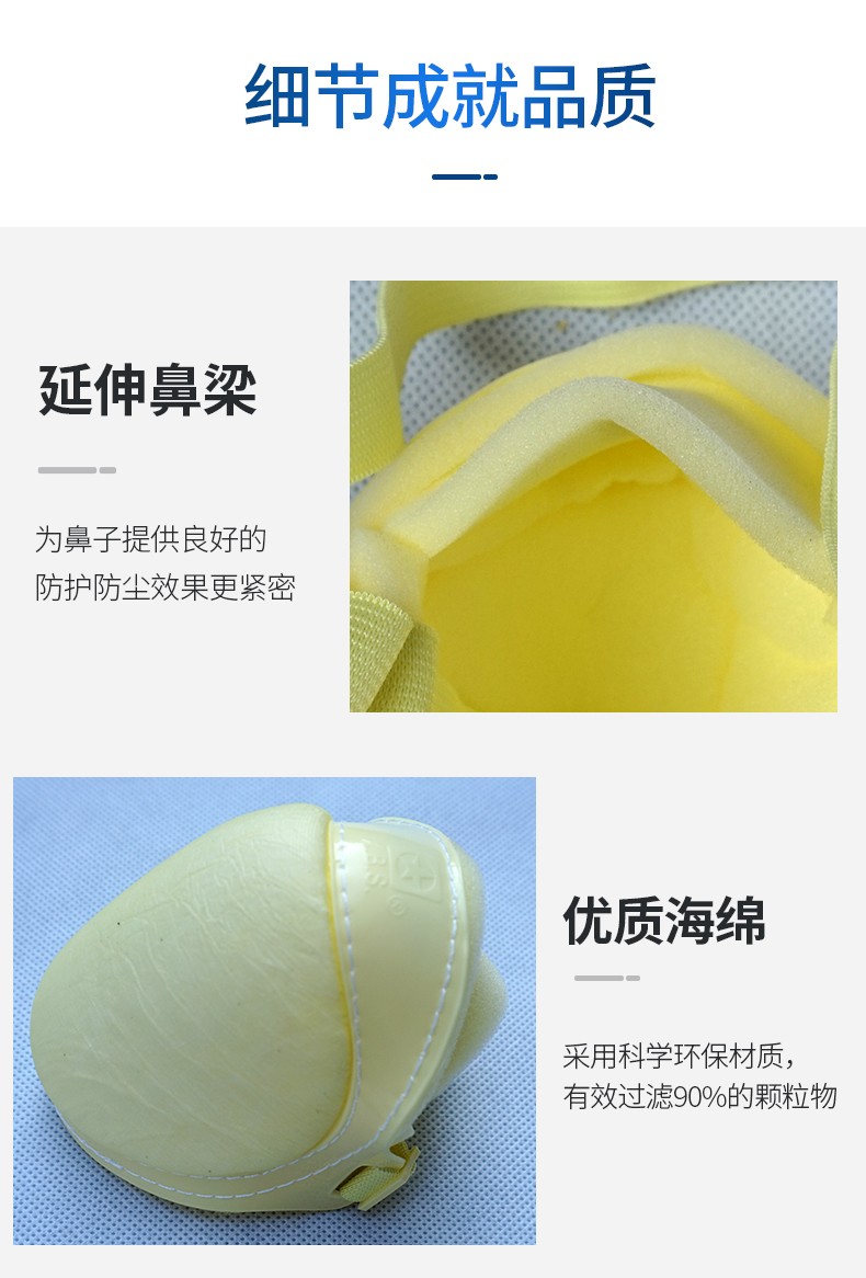 藍星FF-BG頭戴式KN90防塵口罩7