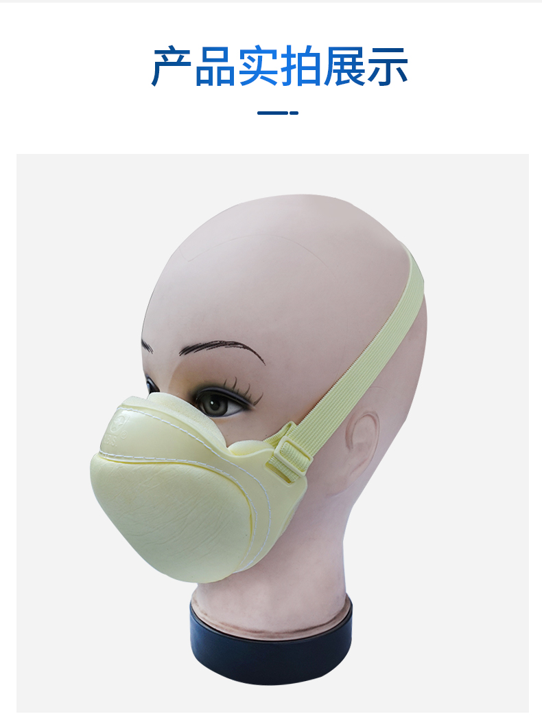 藍(lán)星SF-BG頭戴式KN90活性碳防塵口罩10