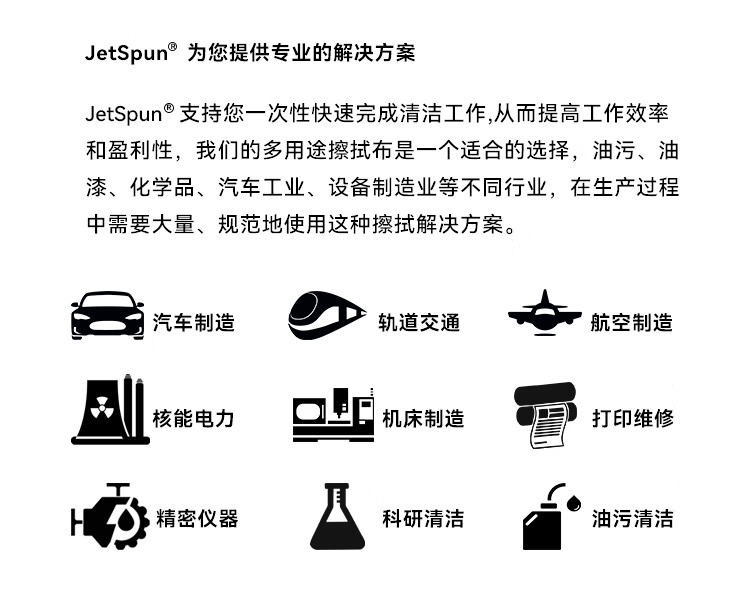 杜邦Jetspun潔士朋LC-2無塵擦拭紙多用途工業擦拭布9