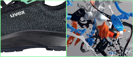 uvex新品uvex 1 x-craft planet安全鞋 新款環(huán)保安全鞋6