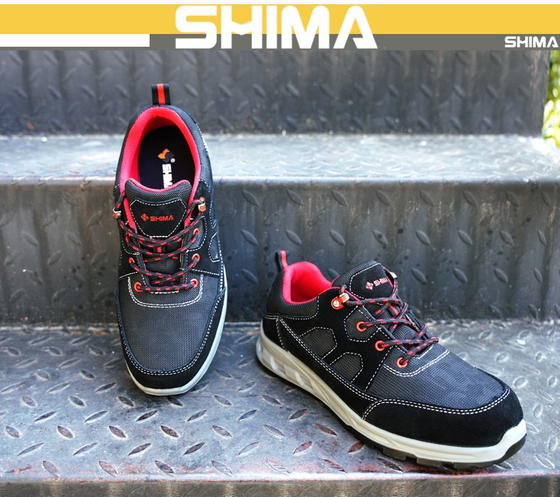 SHIMA希瑪D16001透氣防砸防滑勞保鞋圖片11