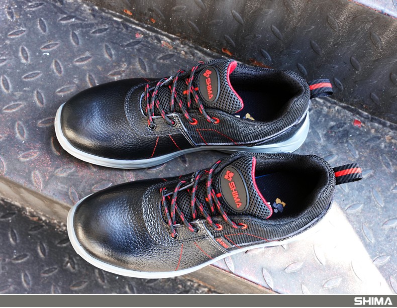SHIMA希瑪DB6218-2防砸防刺穿防靜電安全勞保鞋圖片10