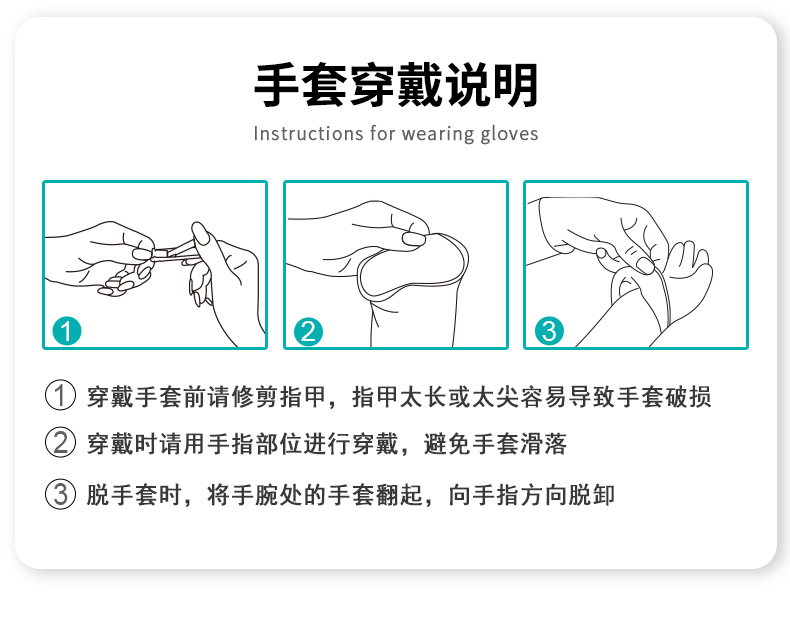 塞莫詩LS904MW一次性使用醫用檢查手套圖片17