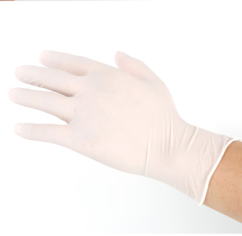 塞莫詩N1201BL加長型藍色一次性丁腈手套圖片15