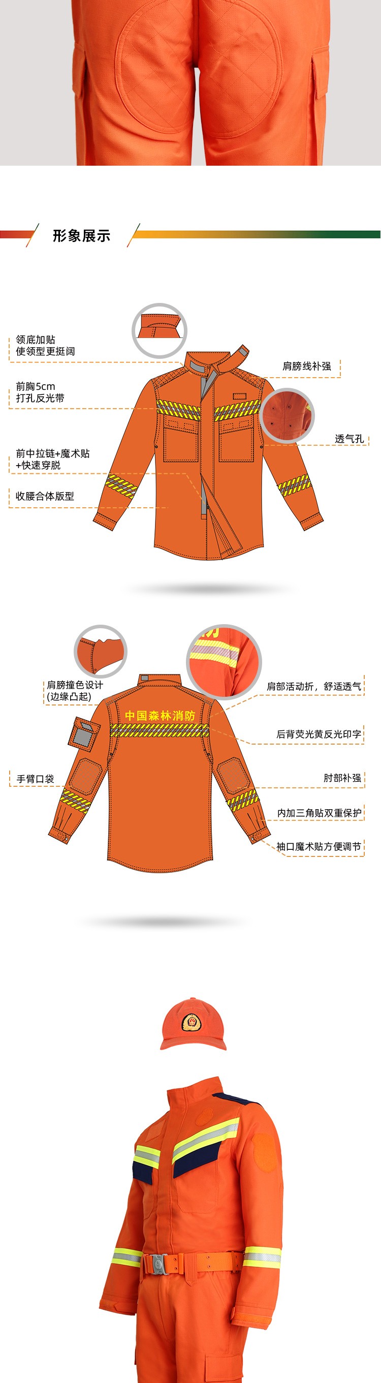 優普泰FJ003 20式夏季搶險救援服03