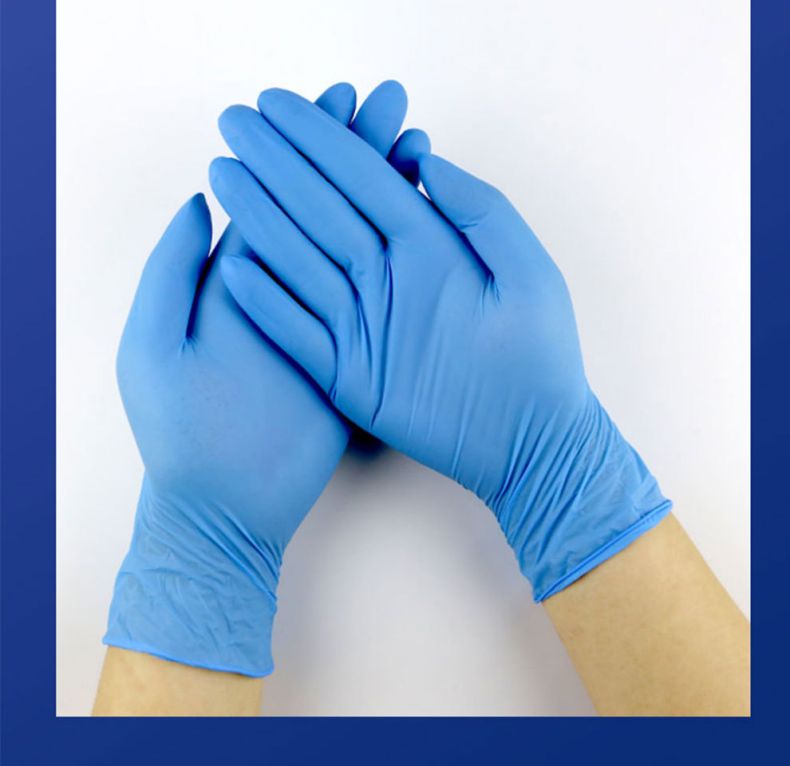 漢盾HD-GP6002指尖麻面一次性使用丁腈手套6