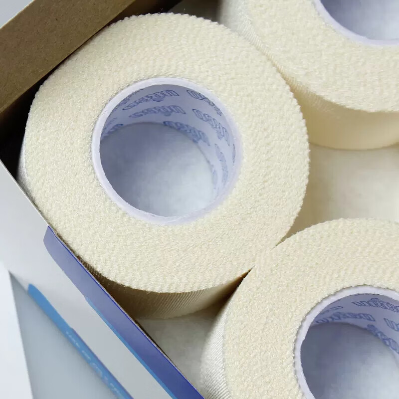 URGO優格優耐夫絲綢布膠帶粘性醫用膠帶7.5cm*9.1m3