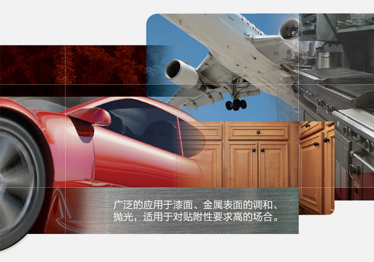 3M 64660拋光去毛刺碳化硅工業百潔布5