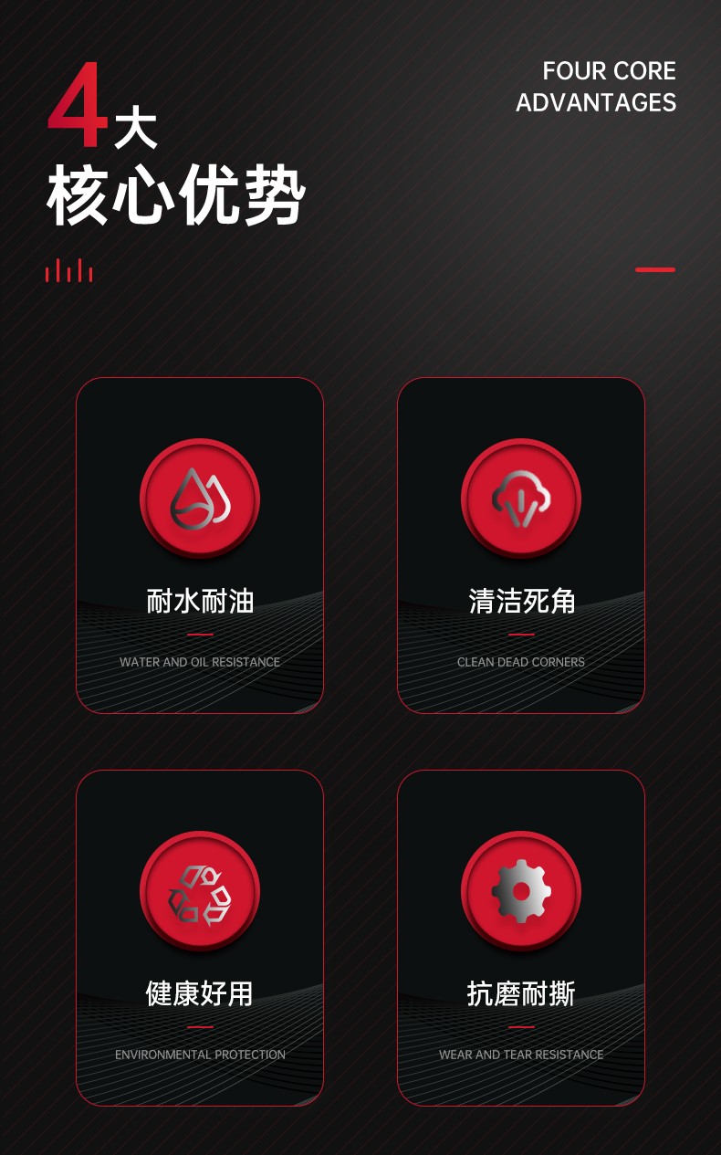 3M 5100紅色海綿清潔墊2