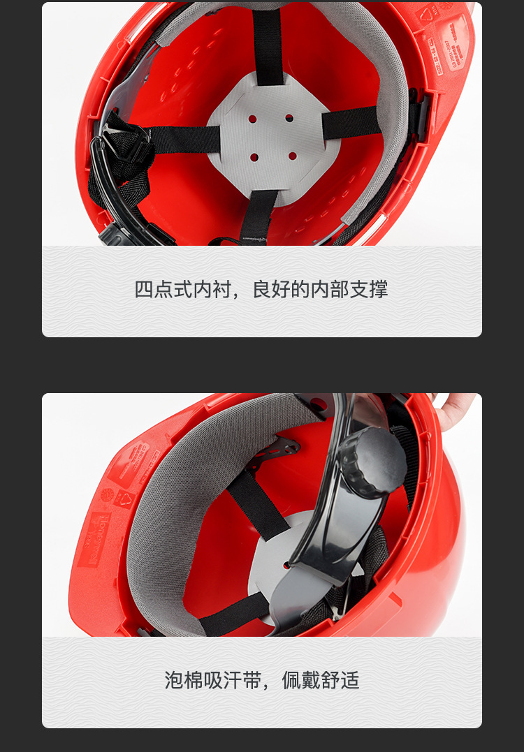 霍尼韋爾H99BA103S ABS橙色安全帽 H99S系列帶通風孔安全帽16