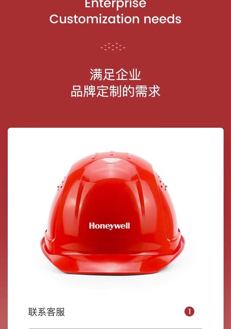 霍尼韋爾L99RS115S PE紅色安全帽 L99S系列安全帽6