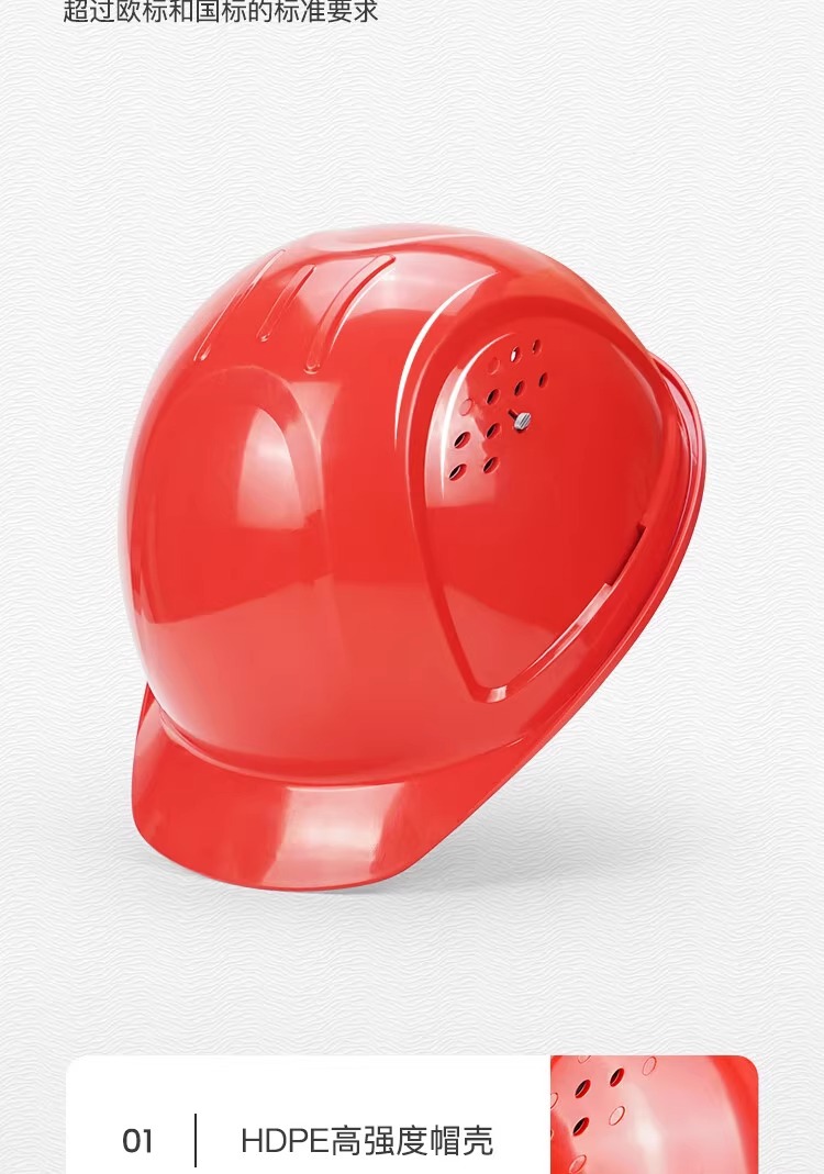 霍尼韋爾L99RS115S PE紅色安全帽 L99S系列安全帽11