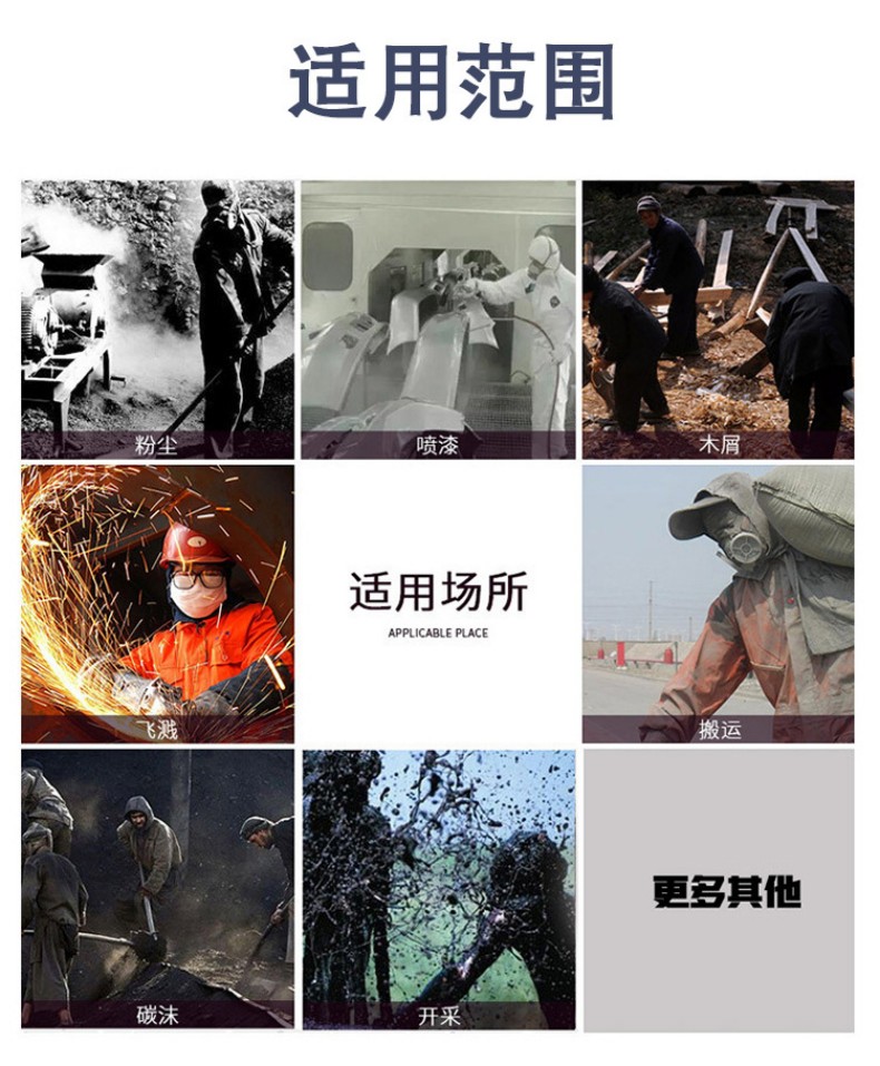 定和DH3107耐酸堿噴砂頭罩3